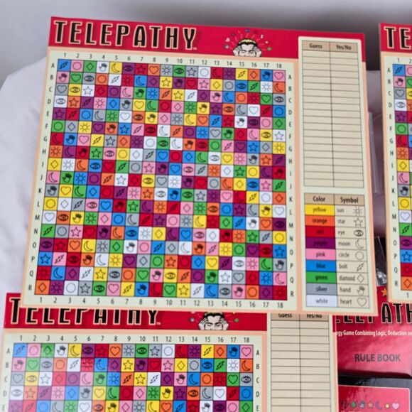 Telepathy Strategy Game Logic Deduction Unlock the Power of Your Mind! 2008 - Picture 5 of 15